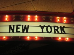 New York sign